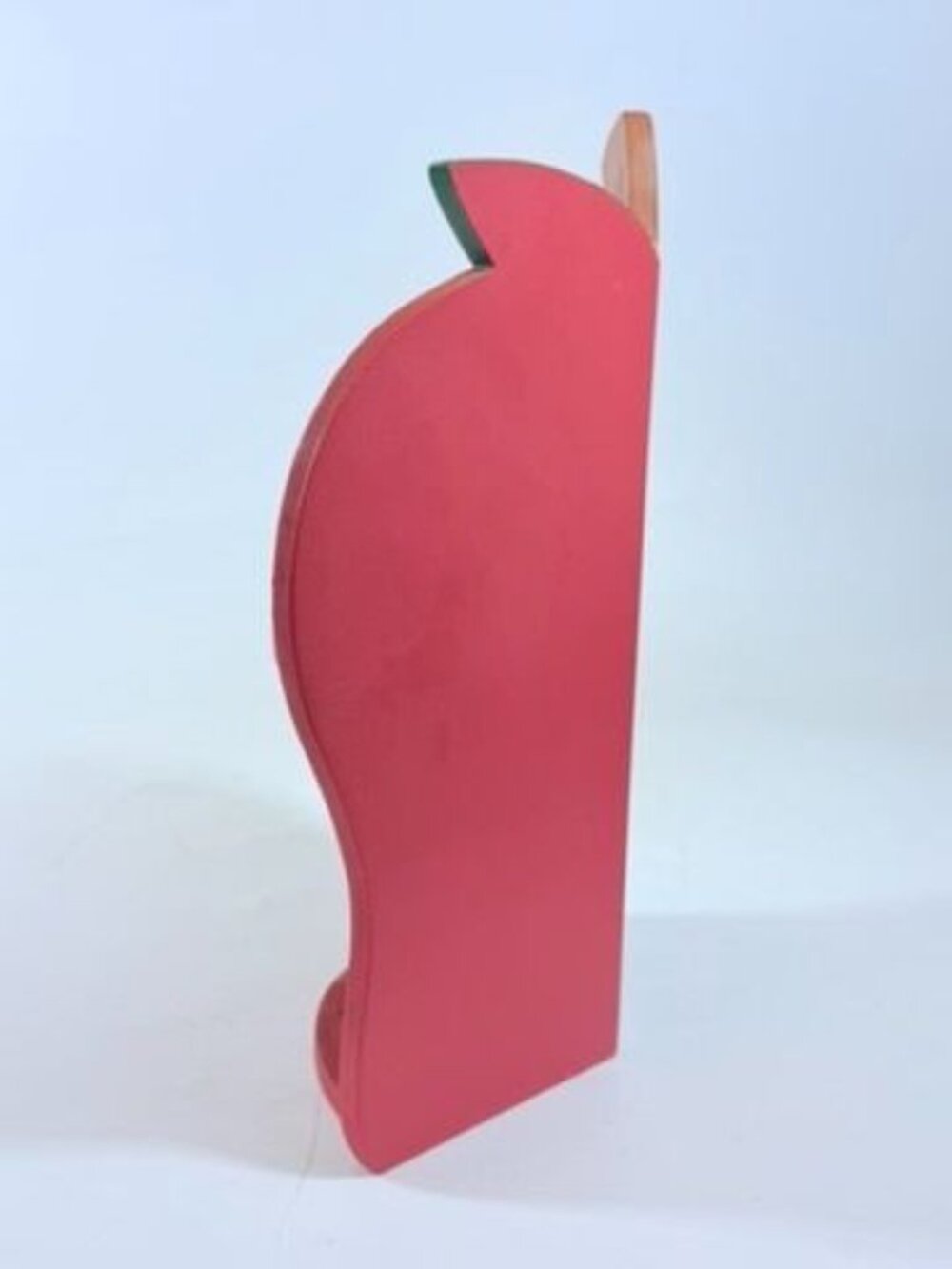 Wall Corner Shelf 90s Strawberry Vintage Wood Hanging Red Hand Painted Farmhouse - Picture 15 of 16